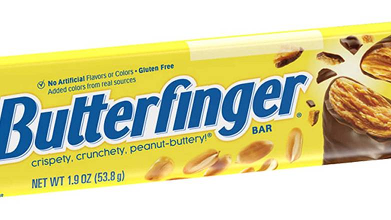 Order Butterfinger, Chocolate Bar 1.9 oz food online from Valero Food Mart store, Murrayville on bringmethat.com