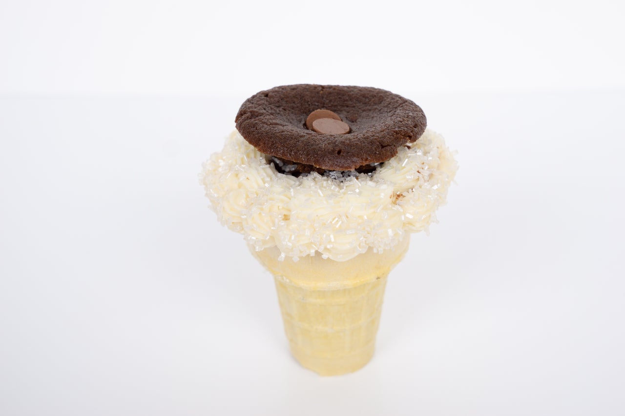 Order Brownie Cone food online from Luv Brownies @ Cupertino Farmers Market store, Cupertino on bringmethat.com
