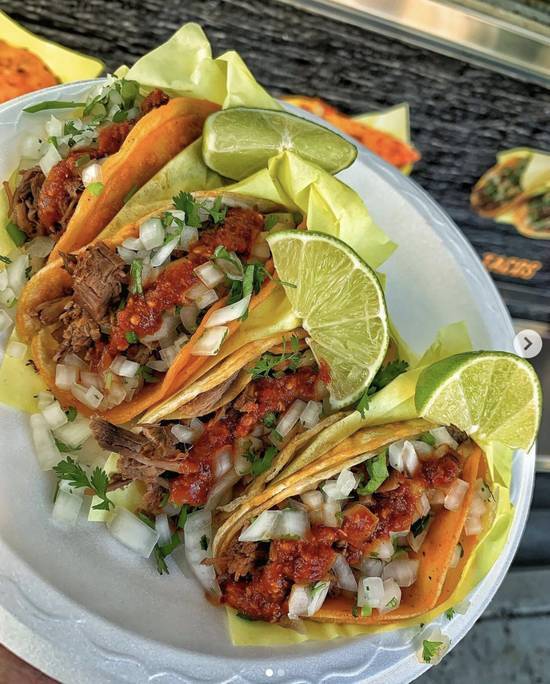 Order Tacos food online from Tocayo Birrieira store, Hesperia on bringmethat.com