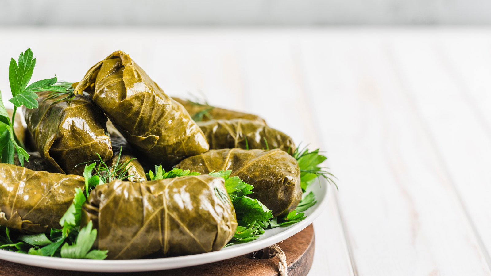 Order Dolma (3 Pieces) food online from Gaters store, Fremont on bringmethat.com