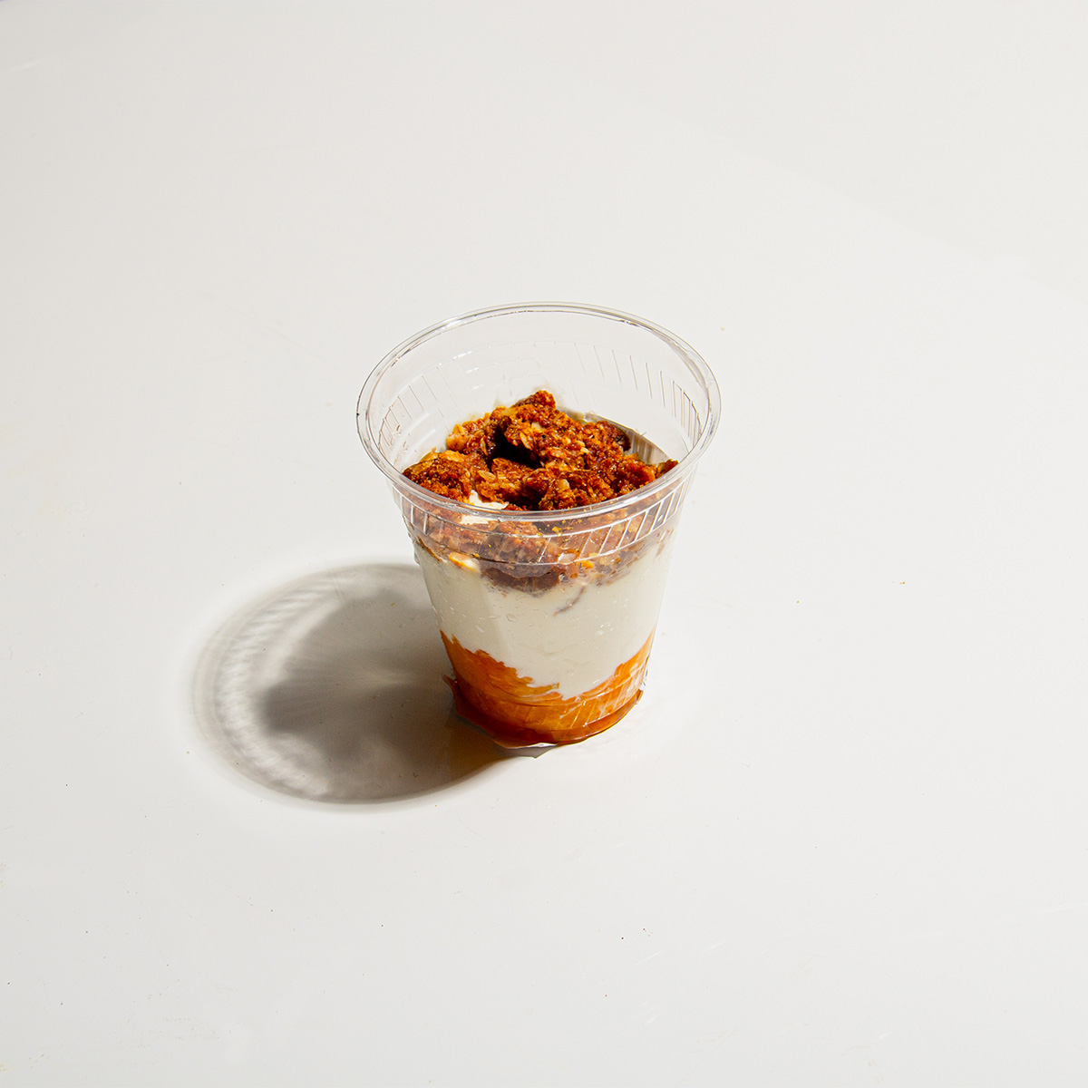 Order Peach Cobbler Parfait food online from My Fit Foods store, Lake Oswego on bringmethat.com
