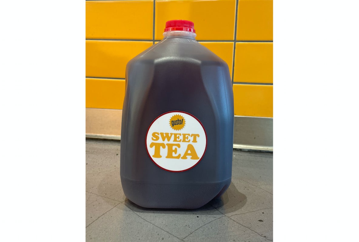 Order Iced Tea - Whole Gallon  food online from Gusto! store, Chamblee on bringmethat.com