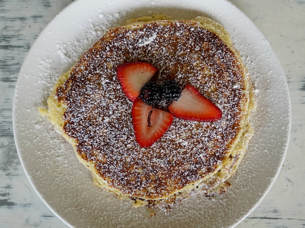 Order Pancakes food online from Dish Society store, Houston on bringmethat.com