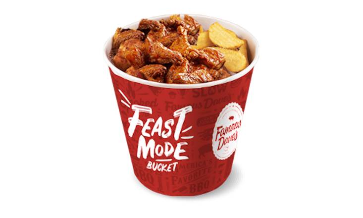Order Traditional Wing Bucket food online from Famous Dave store, Alameda on bringmethat.com