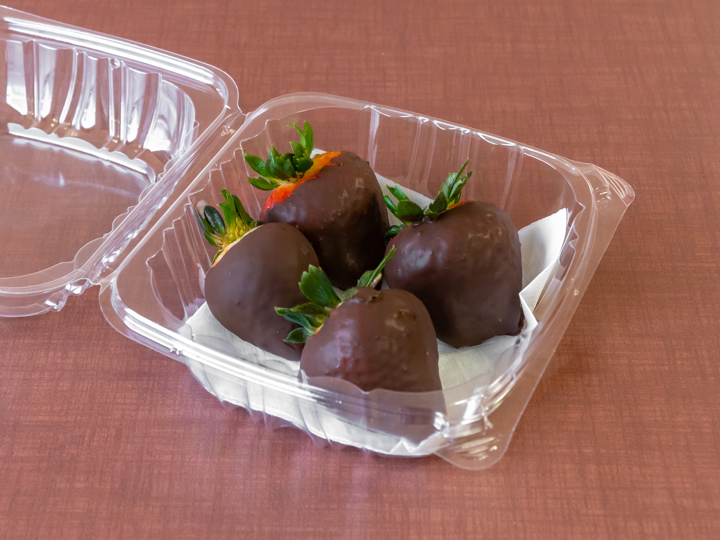 Order 4 Chocolate Covered Strawberries food online from Michoacana Alhambra store, Alhambra on bringmethat.com