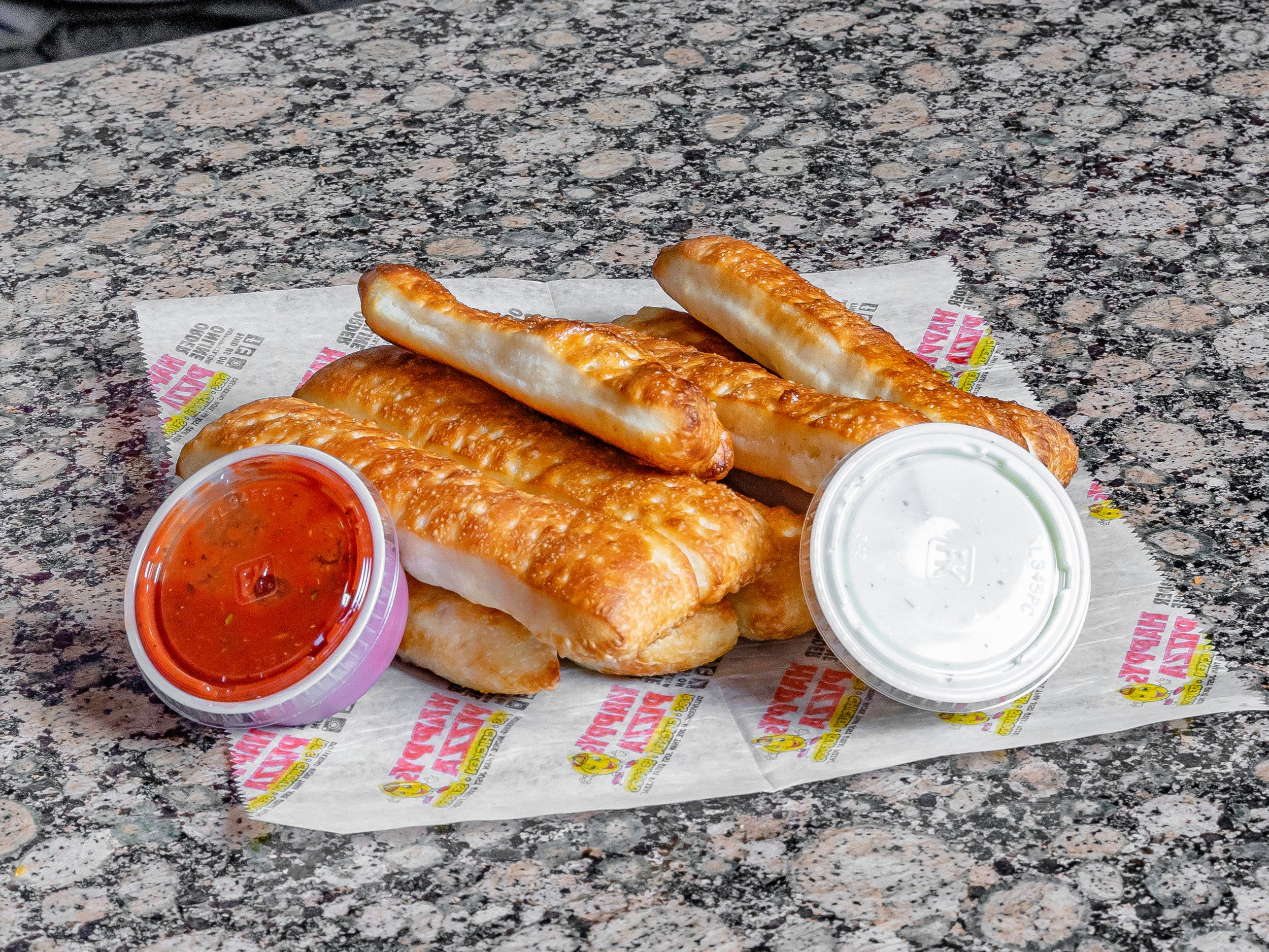 Order Cheese Sticks food online from Happys Pizza store, Lorain on bringmethat.com