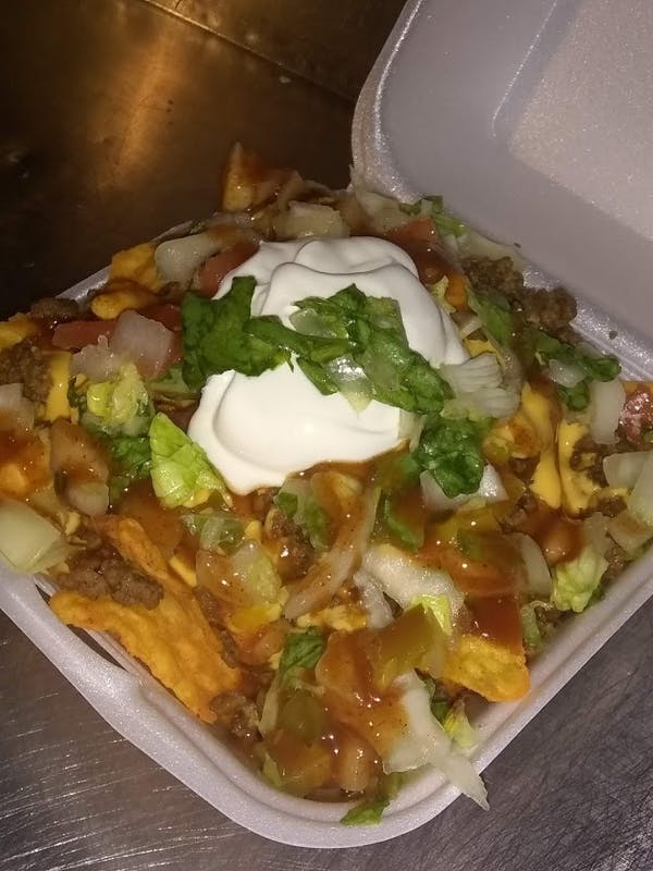 Order Chicken Loaded Nacho food online from Dames Eatery store, Detroit on bringmethat.com