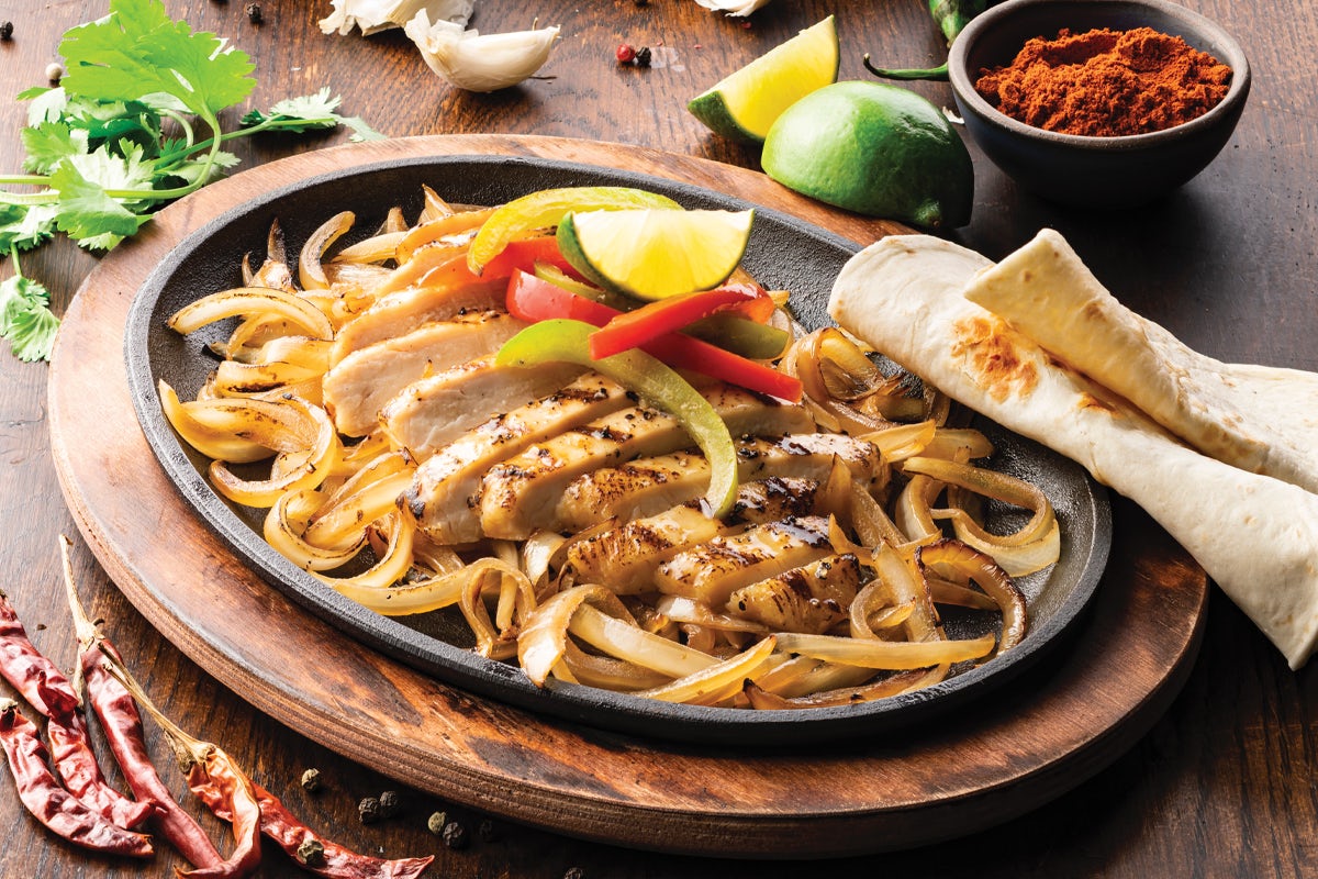 Order Classic Fajitas food online from On The Border store, Naperville on bringmethat.com