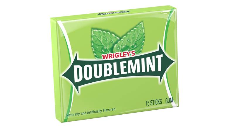 Order Wrigley'S Doublemint Chewing Gum - 15 Pieces food online from Shell Rock Spring store, Bel Air on bringmethat.com