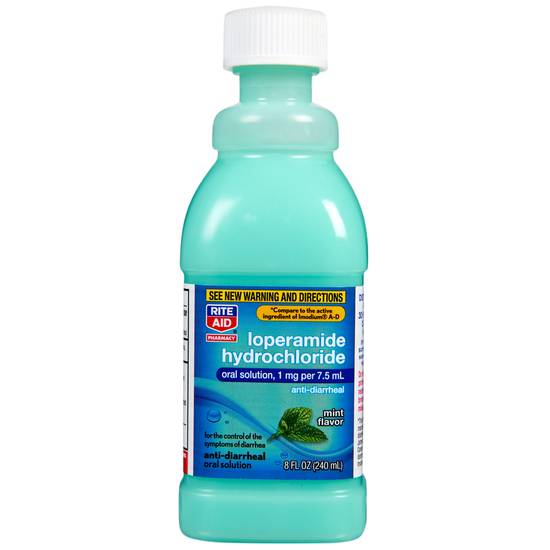 Order Rite Aid Anti Diarrheal Oral Solution Mint (8 oz) food online from Rite Aid store, Mount Vernon on bringmethat.com