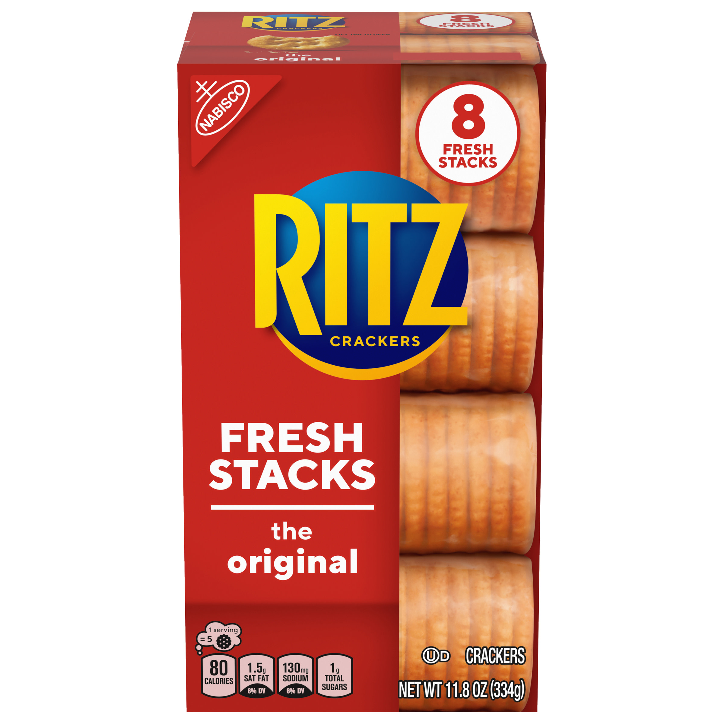 Order Nabisco Ritz Fresh Stacks Original Crackers - 11.8 oz food online from Rite Aid store, Redwood City on bringmethat.com