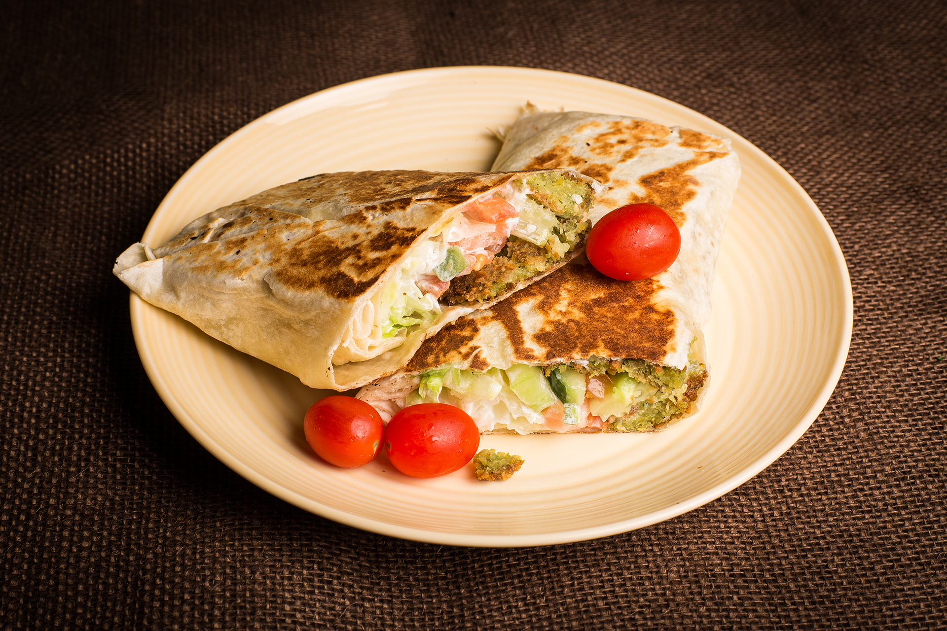 Order Falafel Wrap food online from Jeb Pizza store, Troy on bringmethat.com