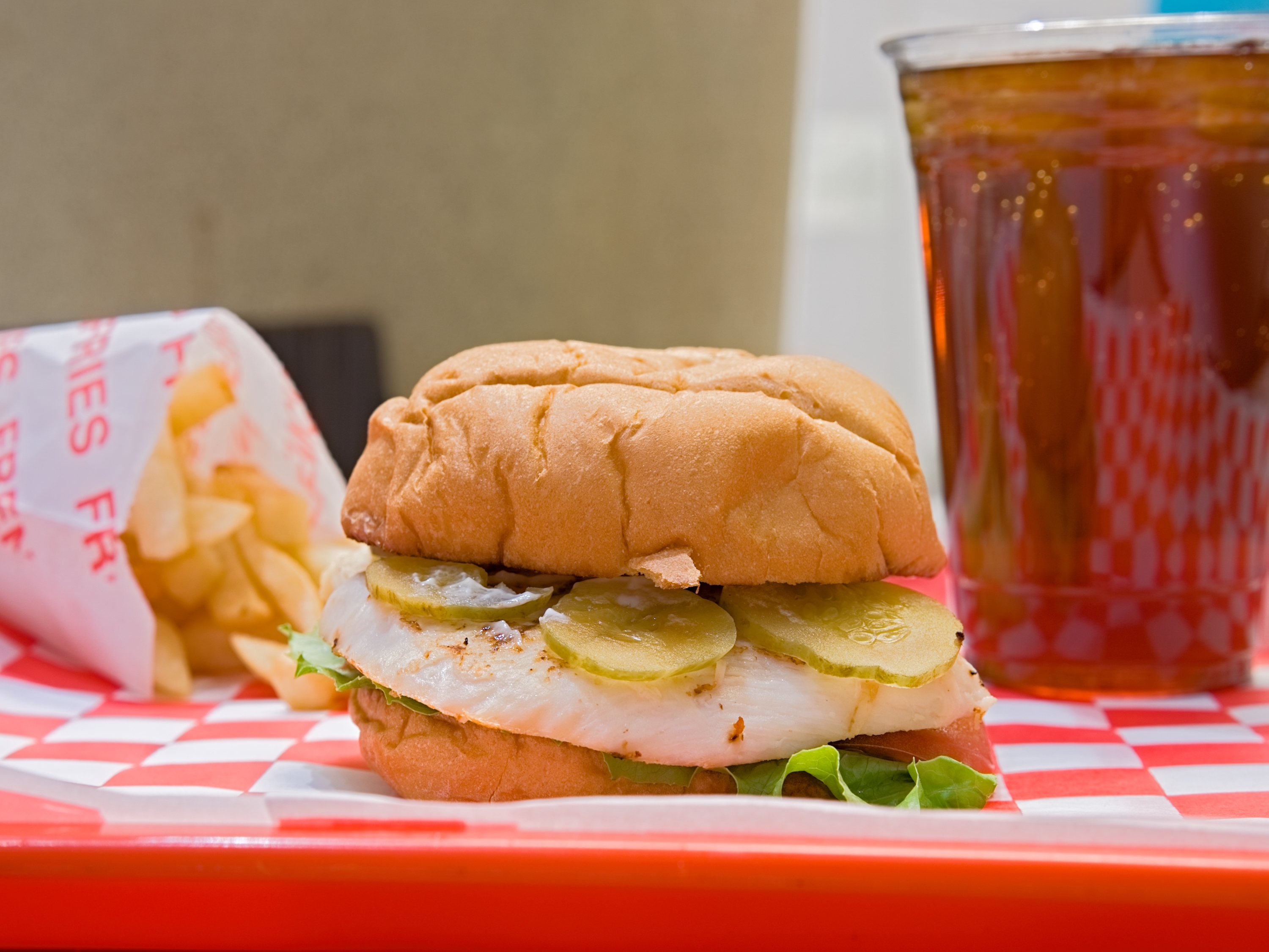Order Grilled Chicken Sandwich food online from Burger Guys store, North Olmsted on bringmethat.com