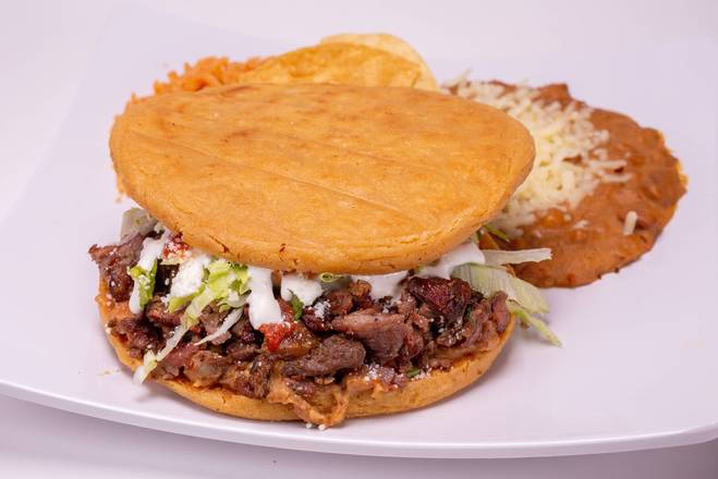 Order Gordita Combo  food online from Tacos Mexico store, Hacienda Heights on bringmethat.com