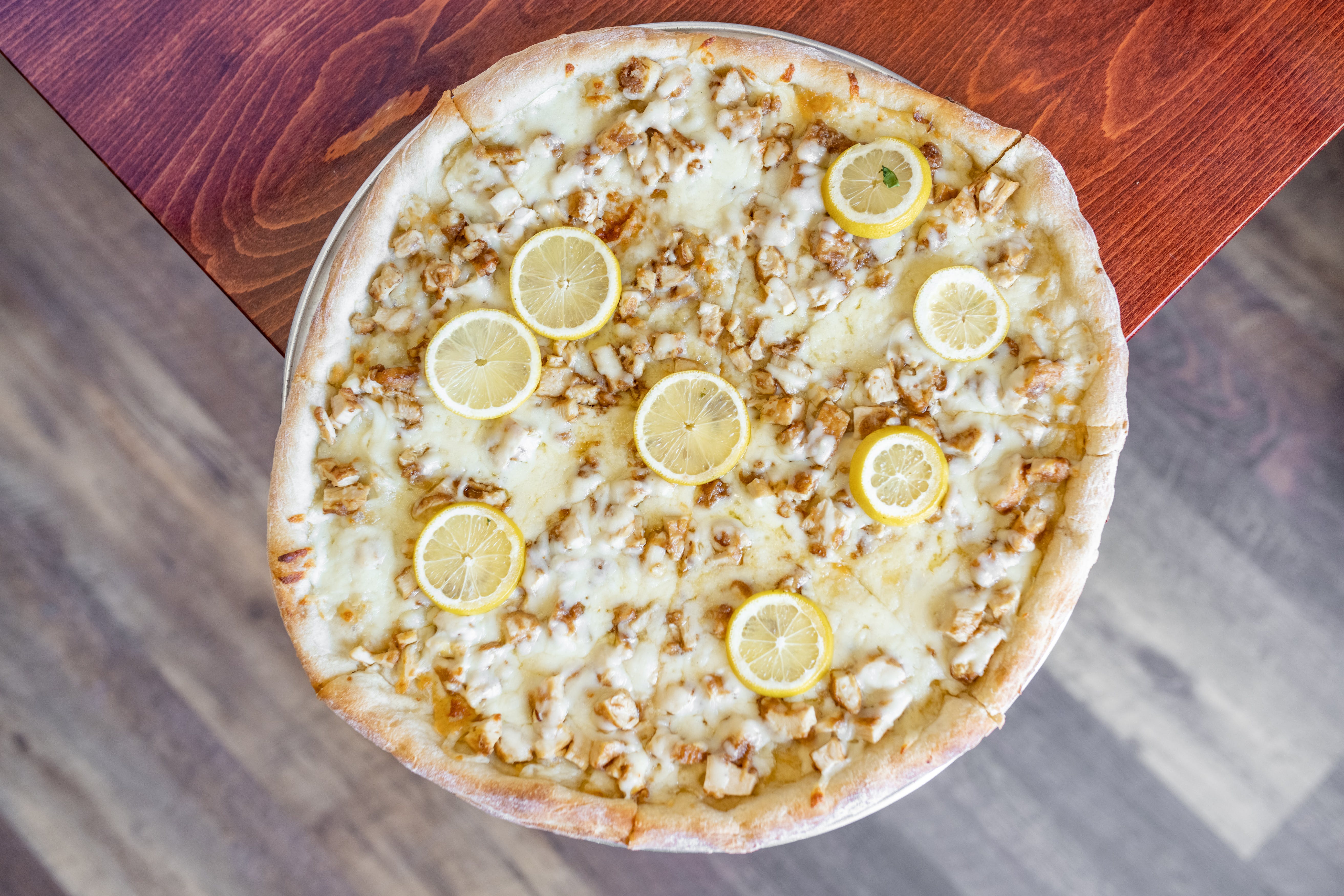 Order Chicken Francese Pizza - Large 16'' food online from Casa Mia store, Sparta Township on bringmethat.com