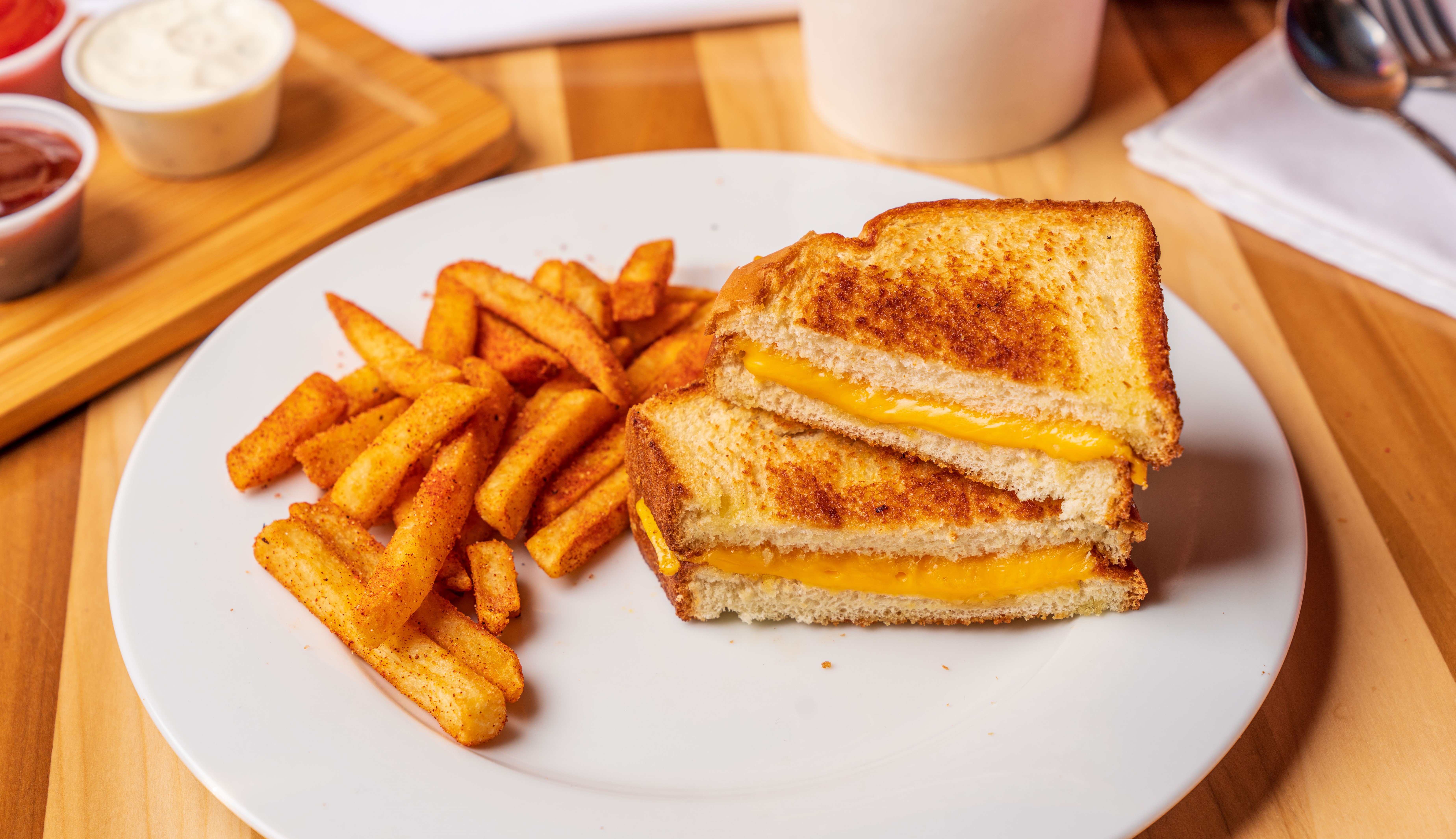 Order Grilled Cheese Sandwich food online from Wimpy Hamburgers store, Dinuba on bringmethat.com
