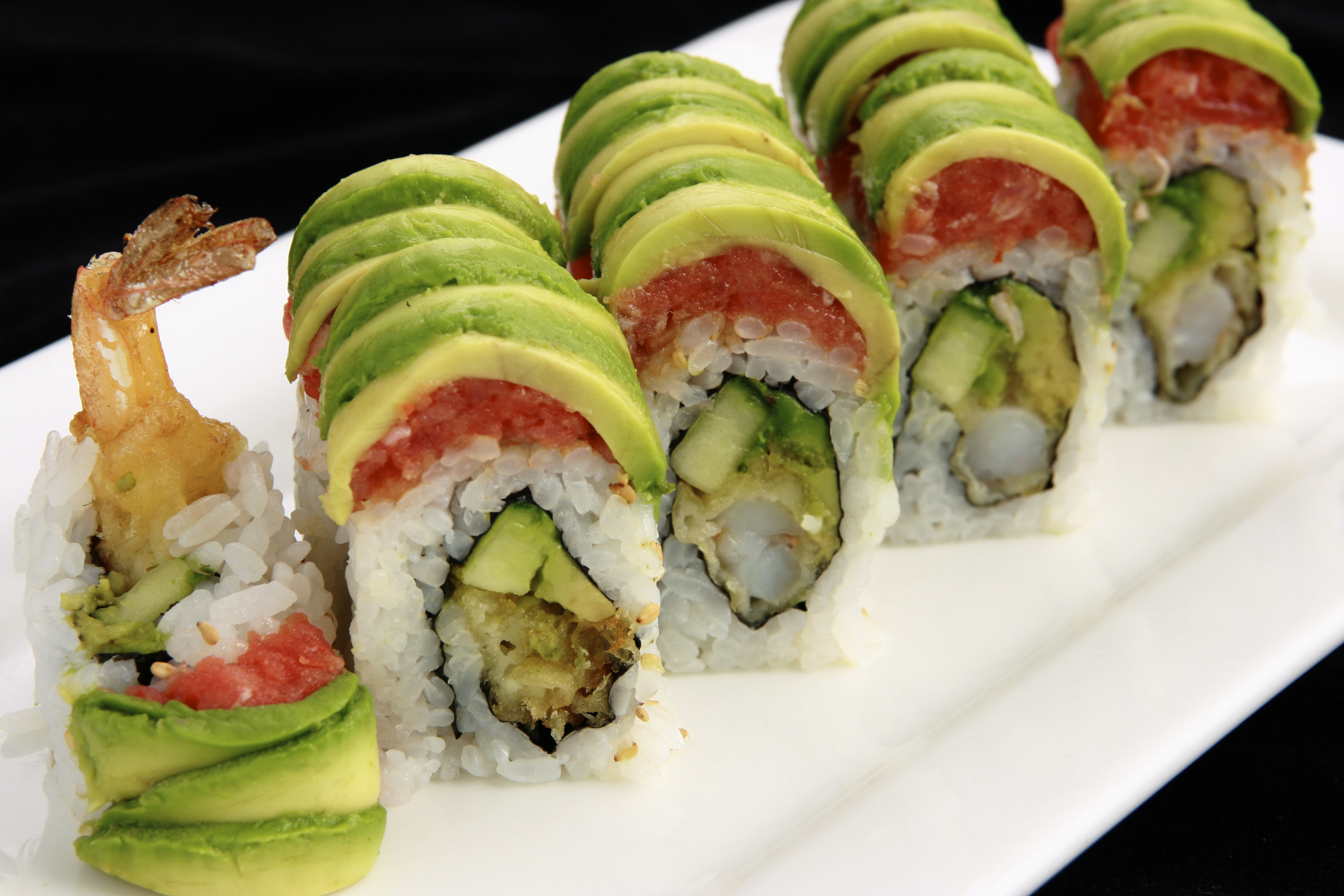 Order Tiger Roll food online from Sushi House Goyemon store, Las Vegas on bringmethat.com