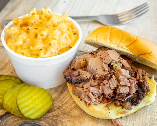 Order Brisket Sandwich food online from Smoked BBQ store, Harahan on bringmethat.com
