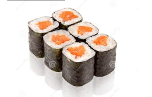 Order Salmon Roll food online from Boiling House Seafood Restaurant store, Akron on bringmethat.com