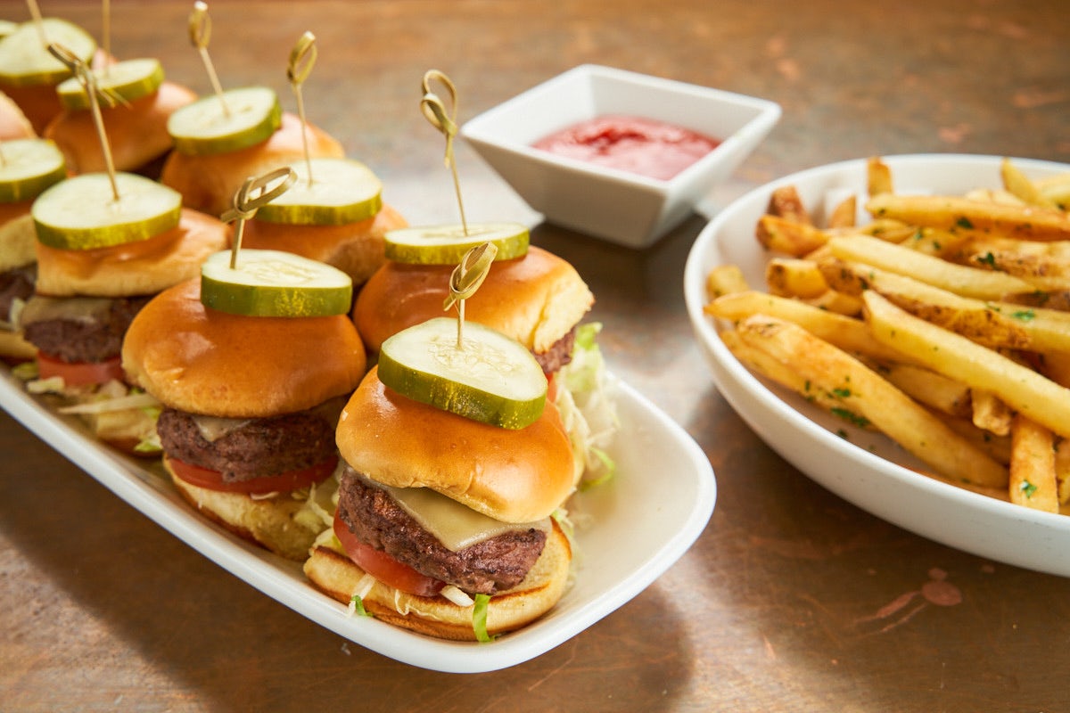 Order CHEESEBURGER SLIDERS food online from Old Town Pour House store, Gaithersburg on bringmethat.com