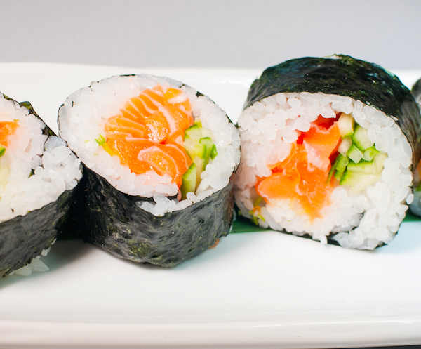 Order Spicy Salmon Roll food online from I Love Sushi on Lake Union store, Seattle on bringmethat.com