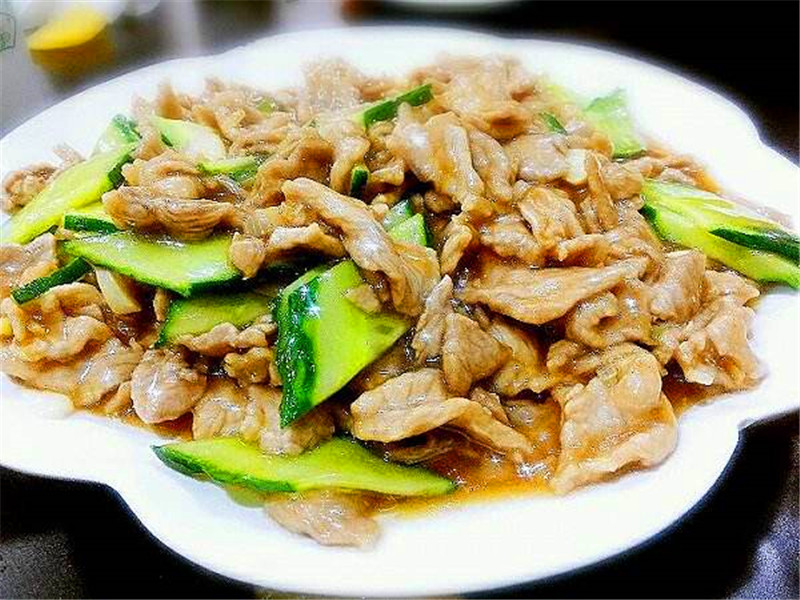 Order Sliced Pork Loin w Cucumber 滑肉片 food online from Chengdu Famous Food store, Philadelphia on bringmethat.com