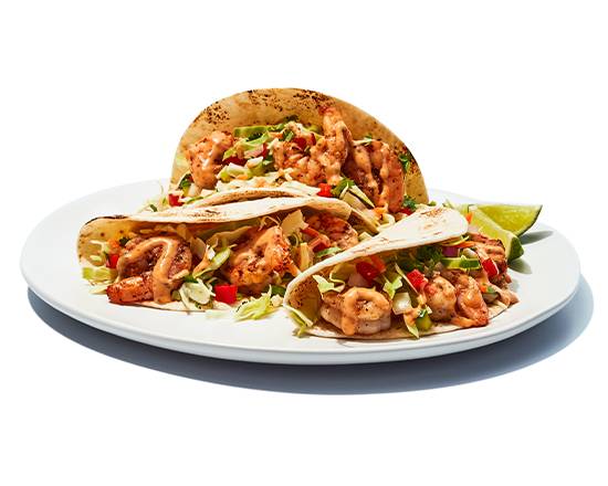 Order Baja Shrimp Tacos food online from Hootie's Bait & Tackle store, Gastonia on bringmethat.com