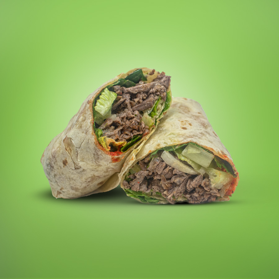 Order Beef Wrap food online from Med Grill store, San Diego on bringmethat.com