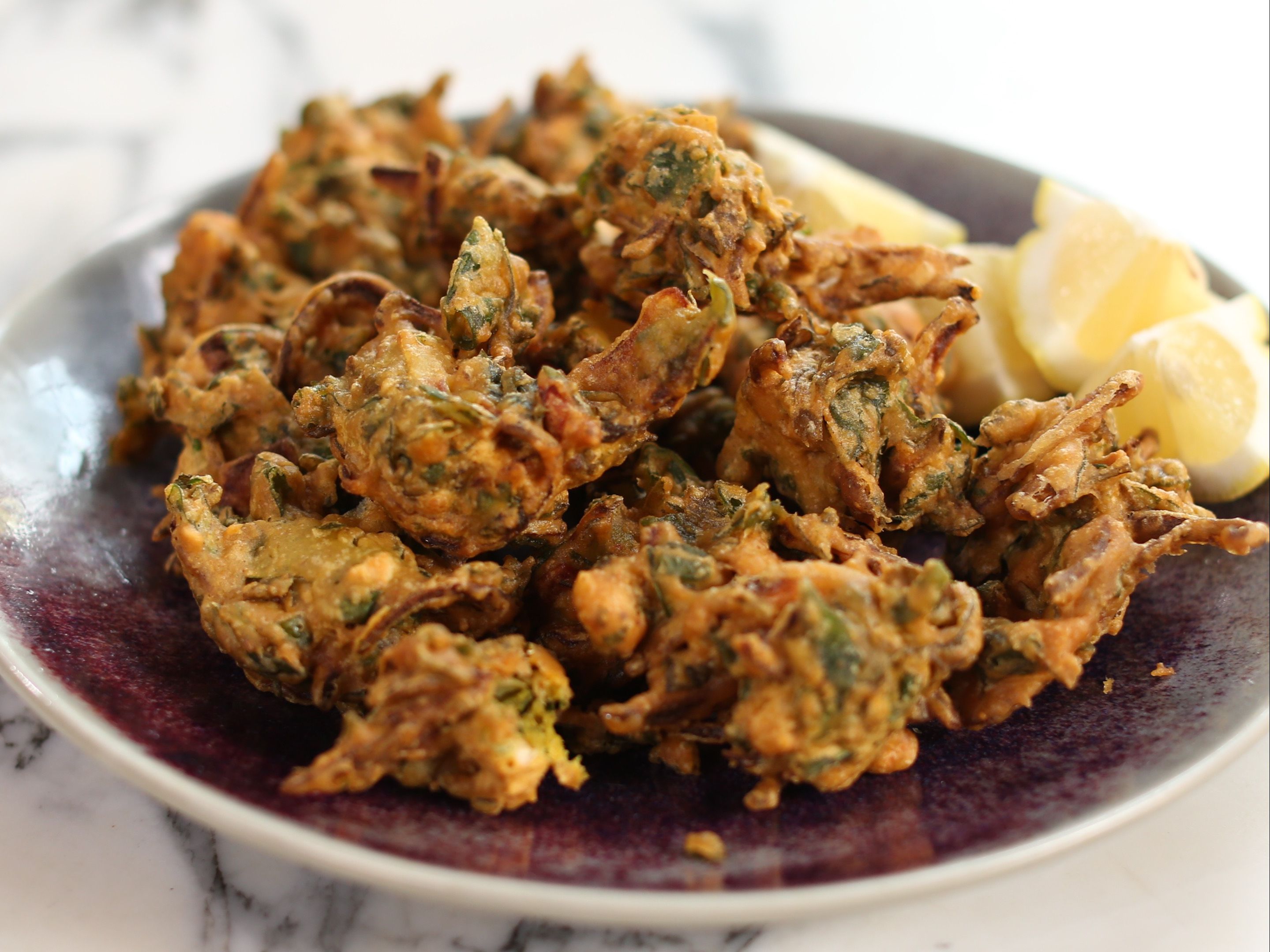 Order Pakora Large Size Plate  food online from Kabab House store, Atlantic City on bringmethat.com