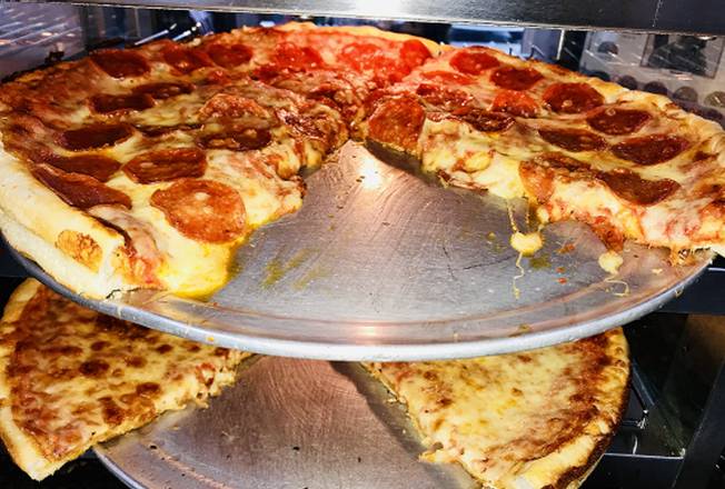 Order Two Slices Cheese Pizza  special food online from Old Country Pizzeria store, East Weymouth on bringmethat.com