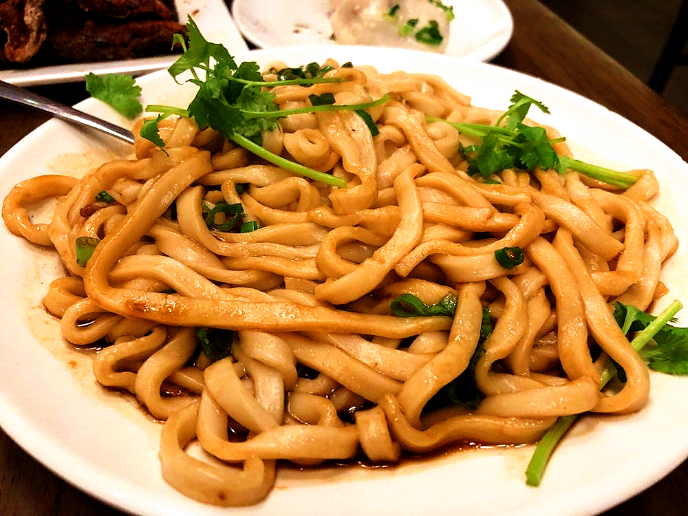 Order Noodle with Scallion Sauce food online from Dim Sum Garden store, Philadelphia on bringmethat.com