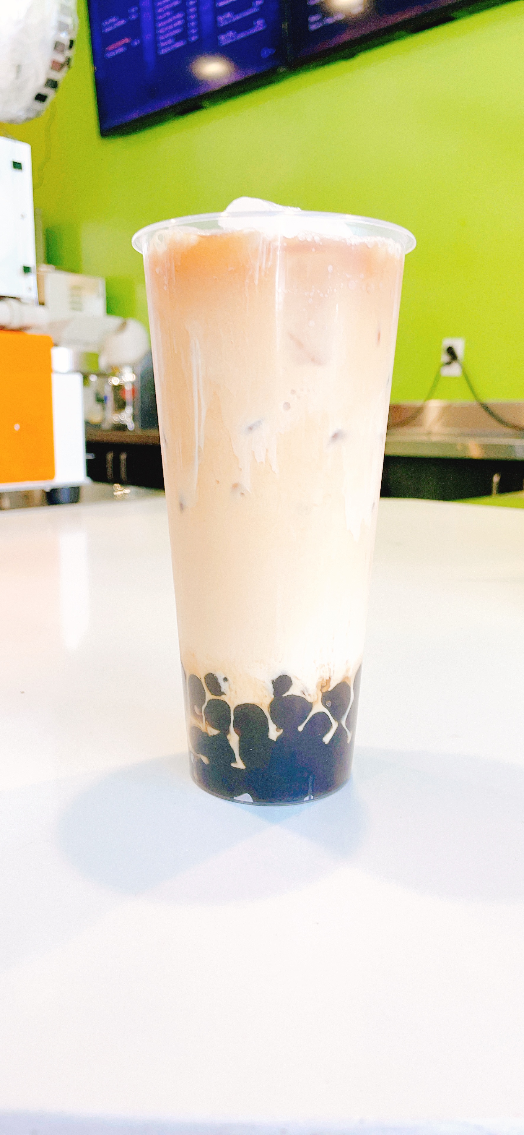 Order Iced Black Milk Tea 冰奶茶 food online from Bento Dash store, Rowland Heights on bringmethat.com