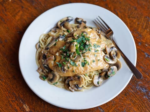 Order Chicken Marsala food online from Don giovanni ristorante catering store, New York on bringmethat.com