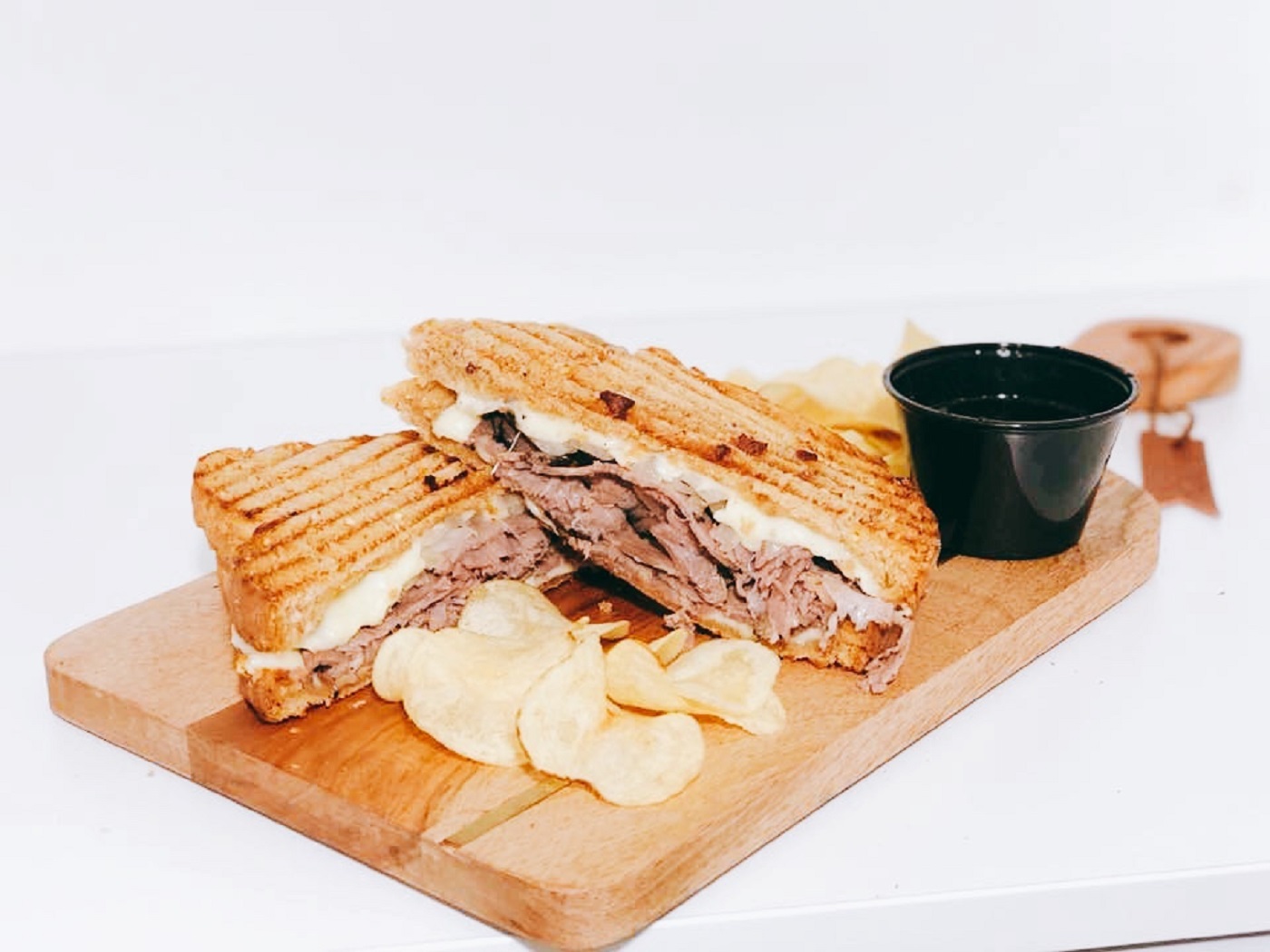 Order Roast Beef Melt food online from Jireh Bakery Cafe store, Centreville on bringmethat.com