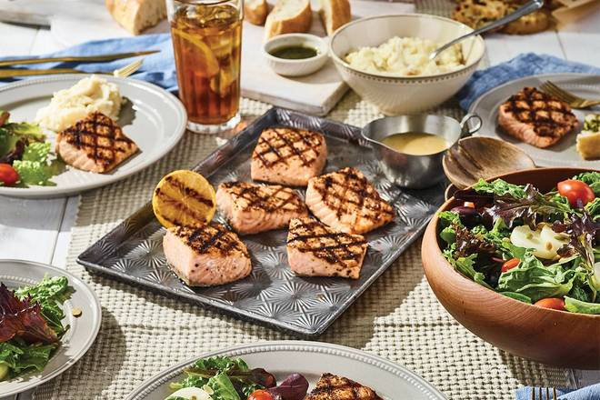 Order Family Bundle Grilled Salmon food online from Bonefish Grill store, Richland on bringmethat.com