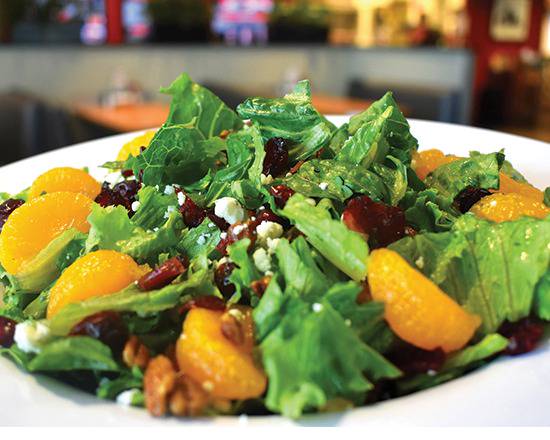 Order Mandarin Cranberry Salad food online from Johnnie's Charcoal Broiler store, Oklahoma City on bringmethat.com