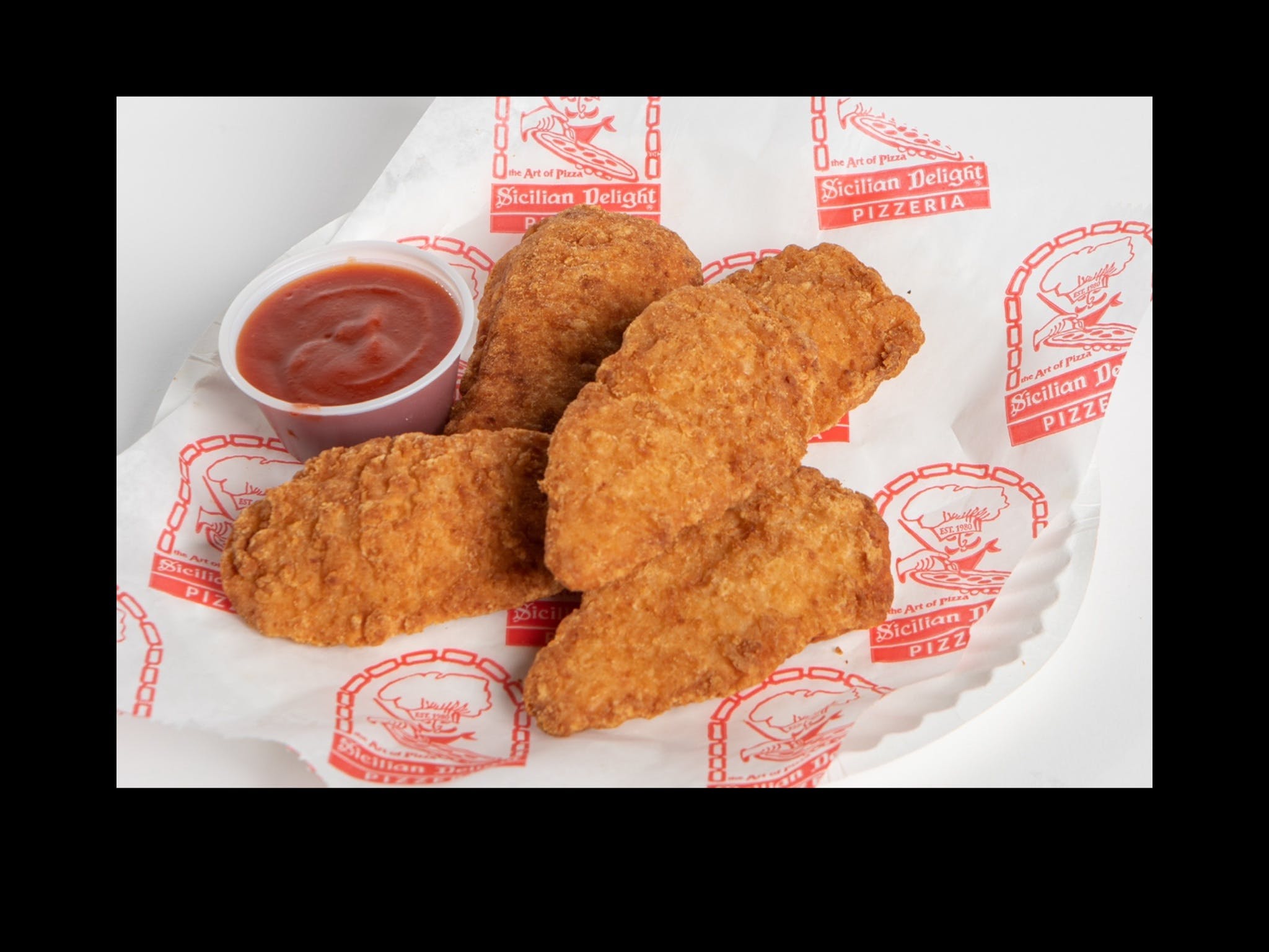 Order Chicken Tenders - 5 Pieces food online from Sicilian Delight store, Victor on bringmethat.com