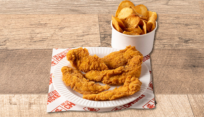 Order 5 Piece Tender Combo food online from The Country Best Chicken store, Pueblo on bringmethat.com