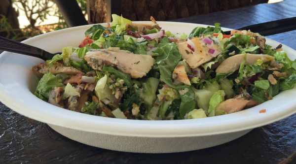 Order Chicken Shawarma Salad  food online from Rodini Park store, North Hollywood on bringmethat.com