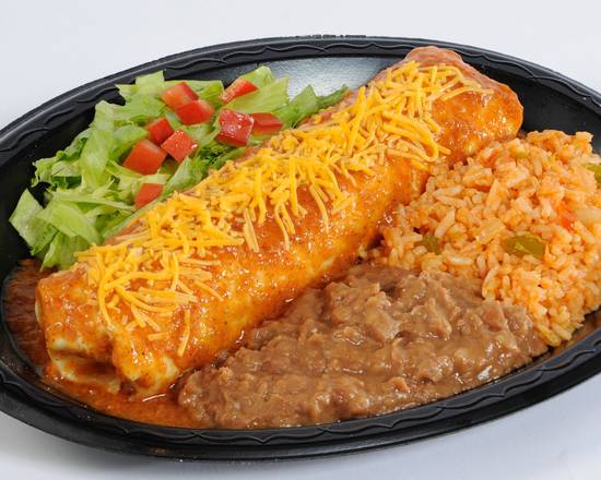 Order Meat Enchilada food online from Amigos/Kings Classic store, Lincoln on bringmethat.com