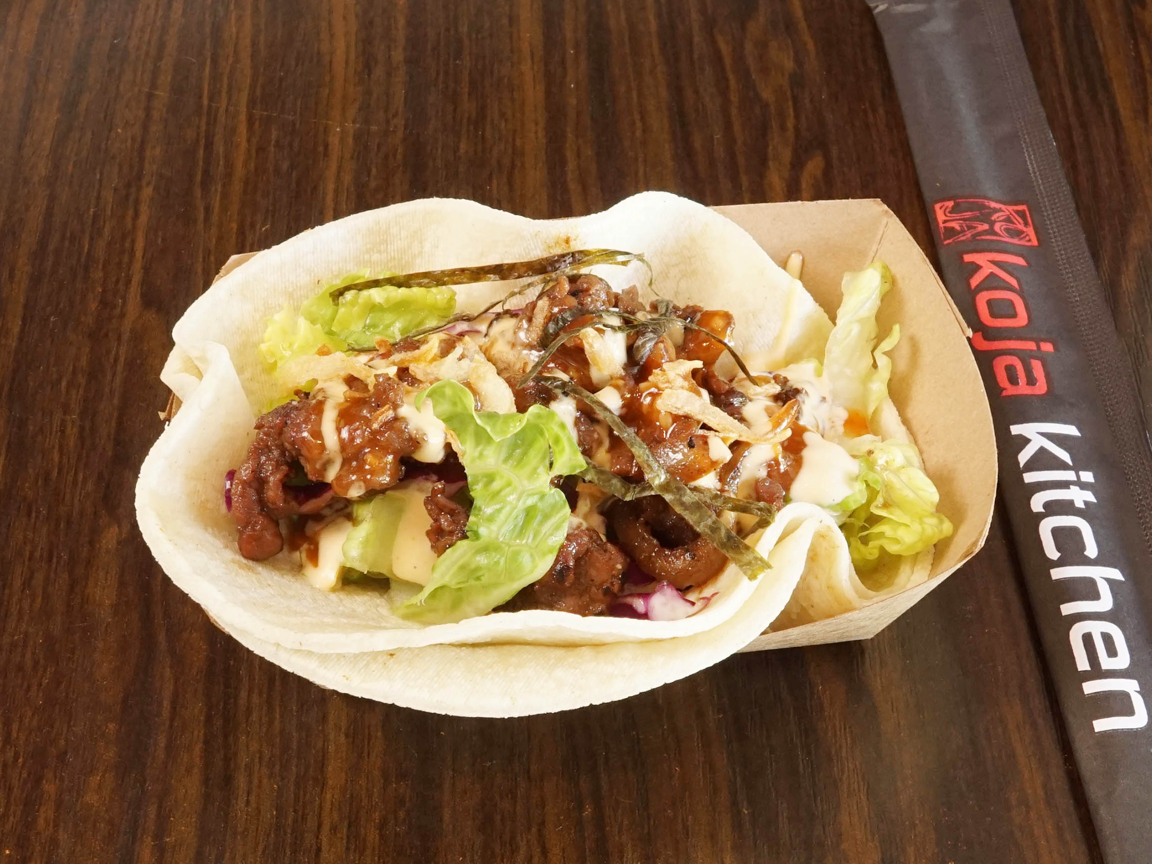 Order Beef Taco food online from Koja Kitchen store, San Francisco on bringmethat.com