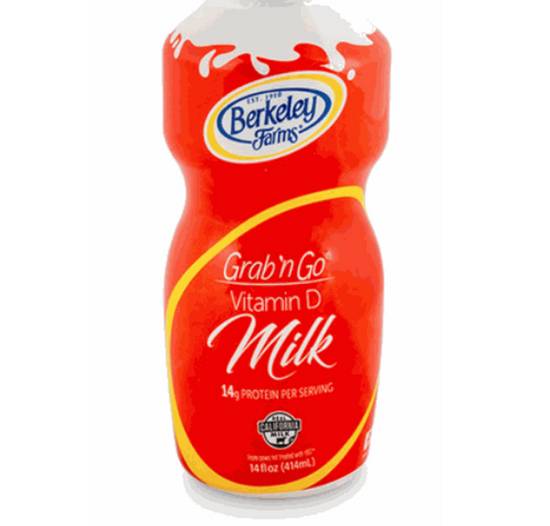 Order Berkeley Farms Grab 'n Go Milk - Vitamin D food online from IV Deli Mart store, Goleta on bringmethat.com