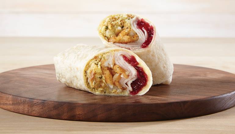 Order Thanksgiving Wrap Turkey, Stuffing (641cal) food online from Quickchek store, Hackettstown on bringmethat.com