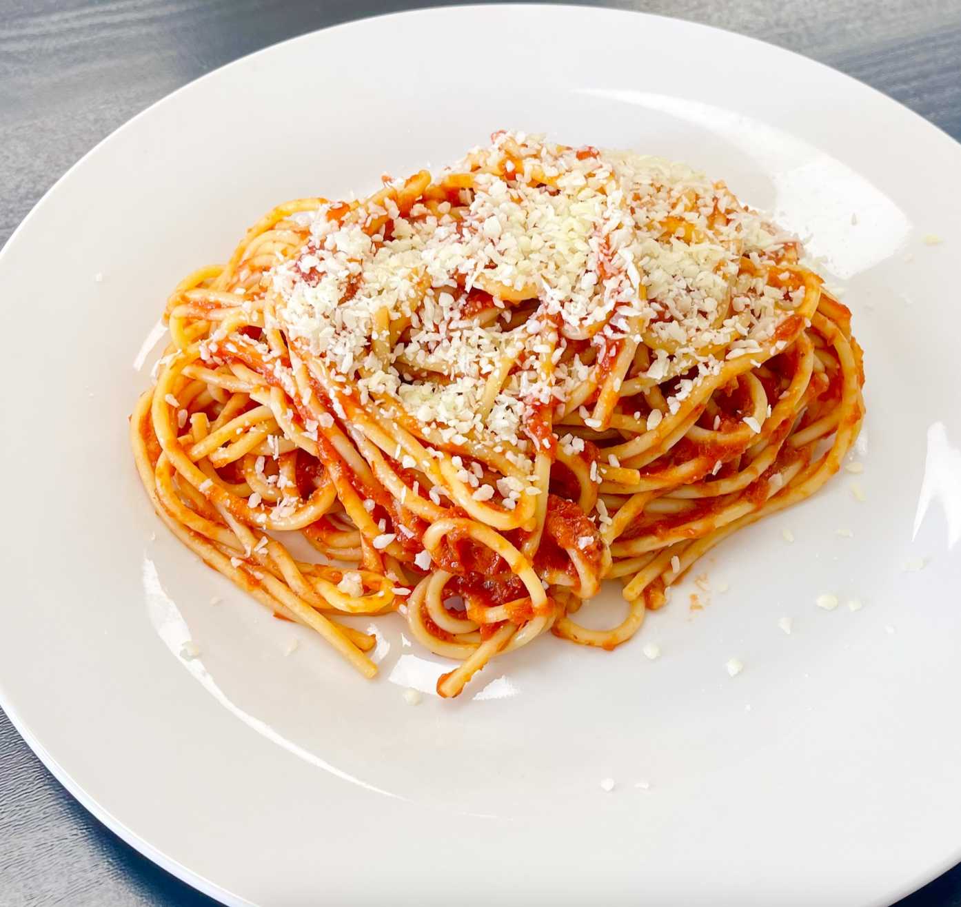 Order Spaghetti with homemade Italian Tomato Sauce food online from Asap Pizza store, Gardena on bringmethat.com