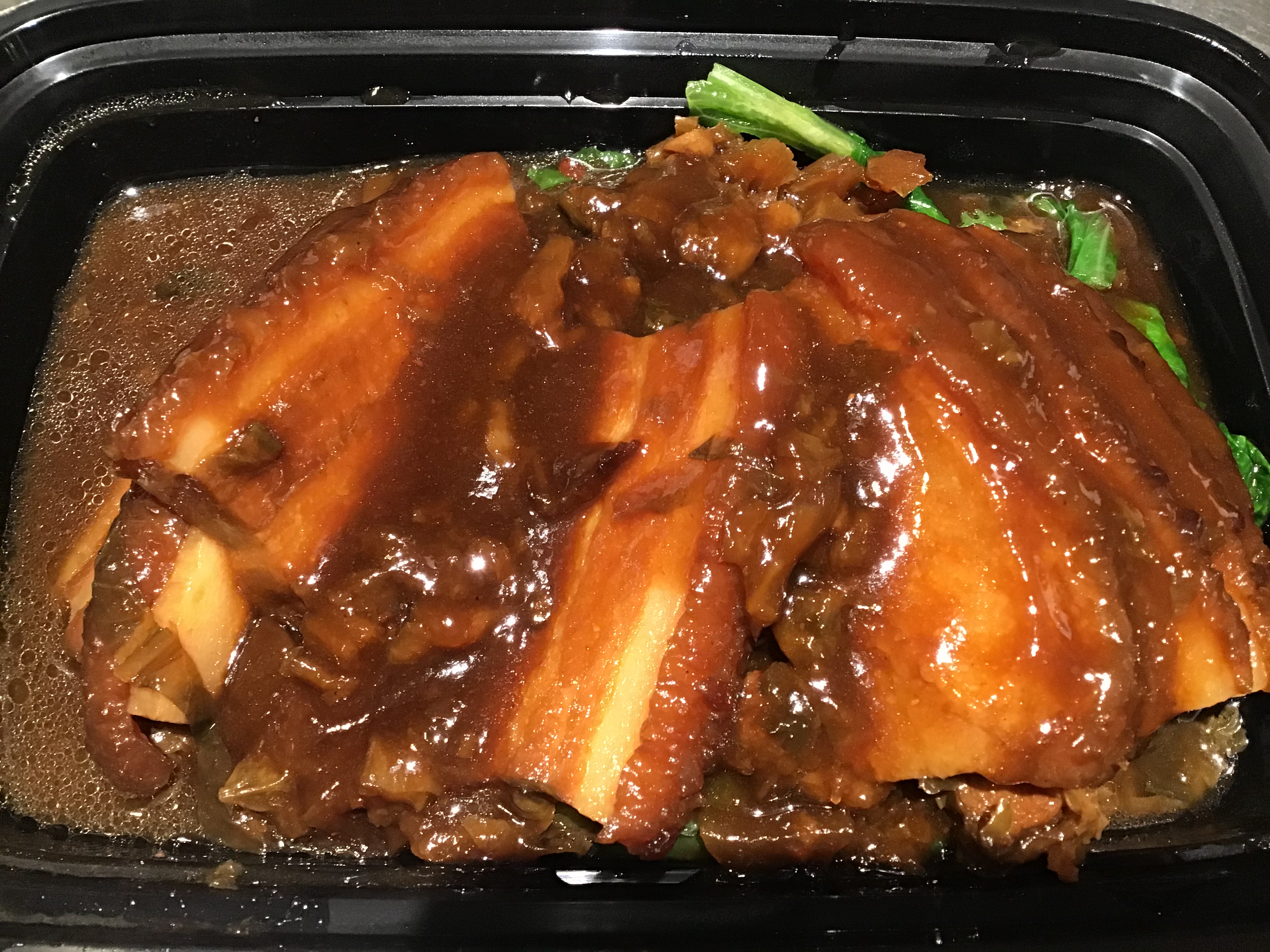 Order Braised Pork Belly with Preserved Veggie 梅菜扣肉 food online from Golden Coast store, San Francisco on bringmethat.com