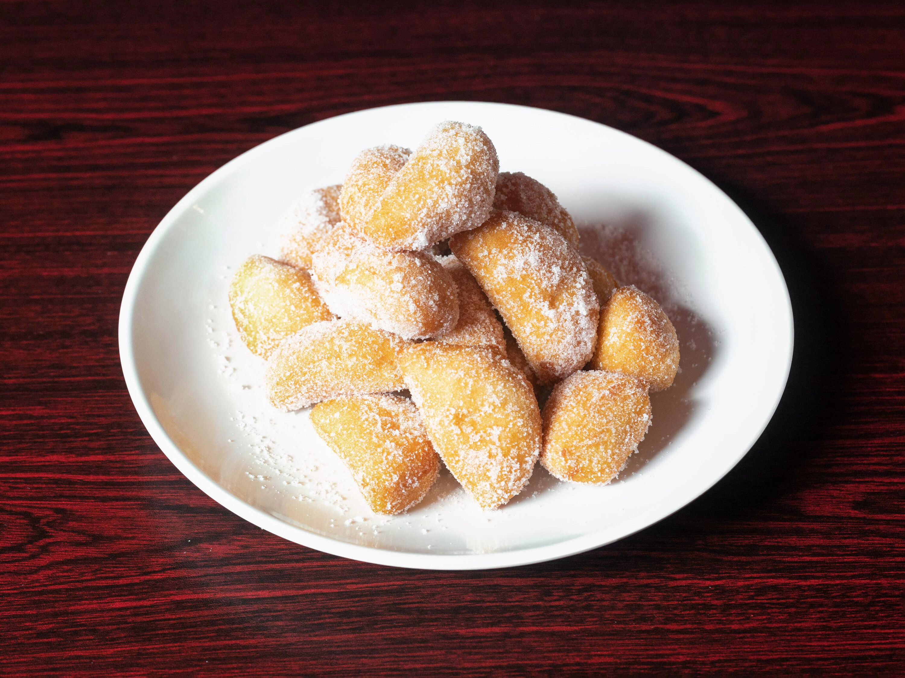 Order A8. Fried Donuts food online from Asahi Japanese Grill store, Lenoir City on bringmethat.com