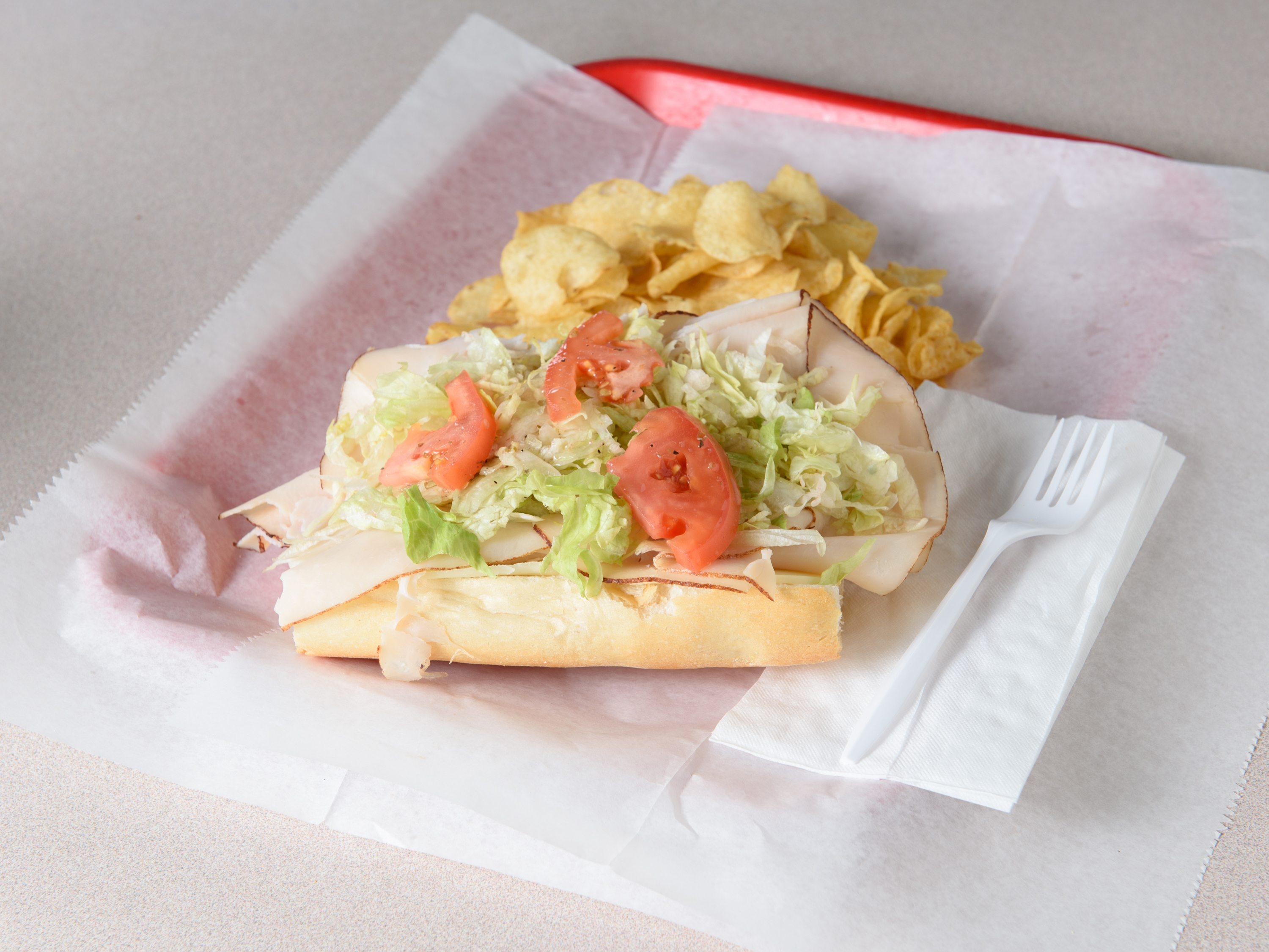 Order Turkey Sub food online from Fontano Subs store, Hinsdale on bringmethat.com