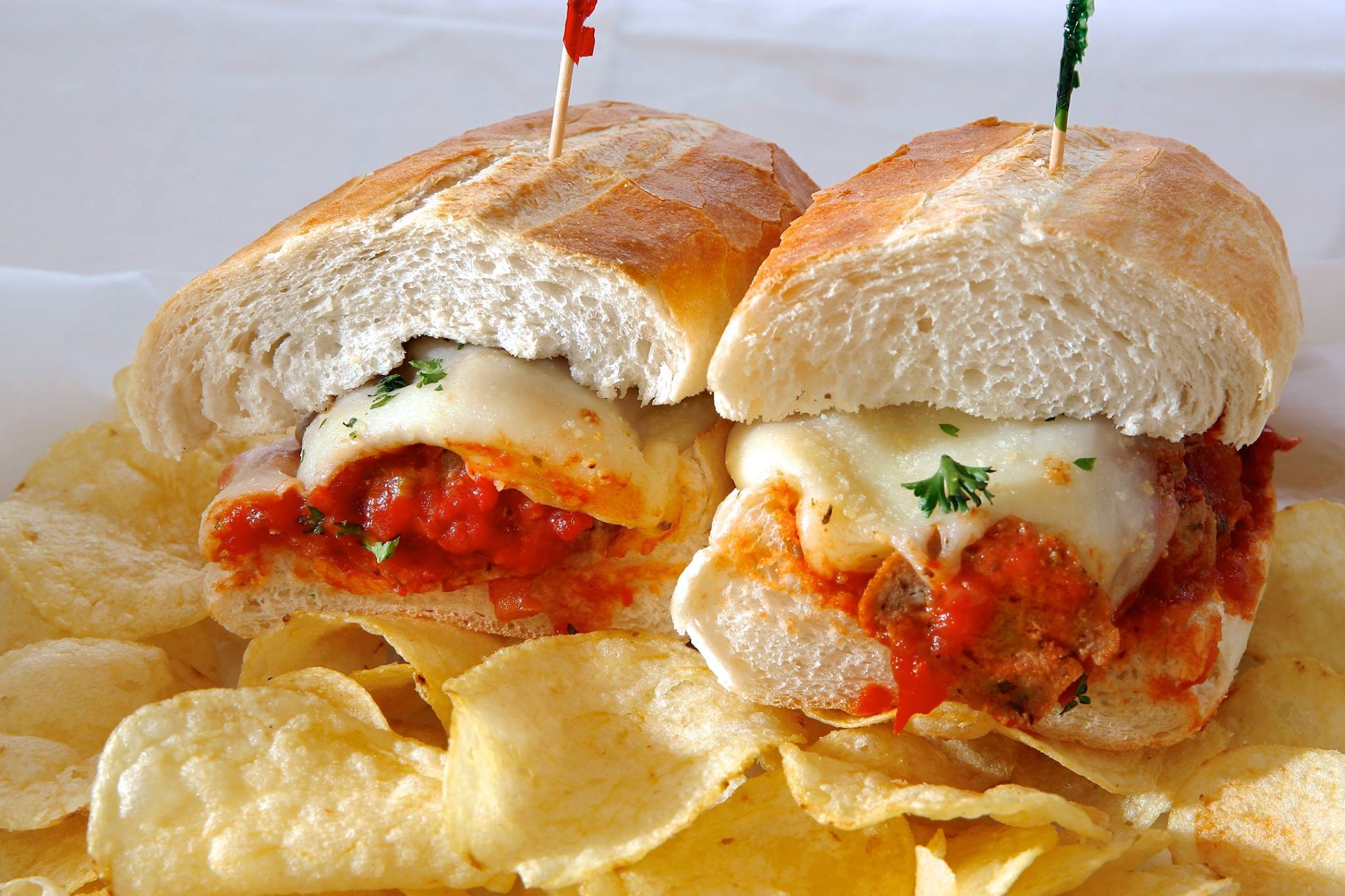 Order Meatball Sandwich food online from Zig Zag Kitchen store, Chicago on bringmethat.com