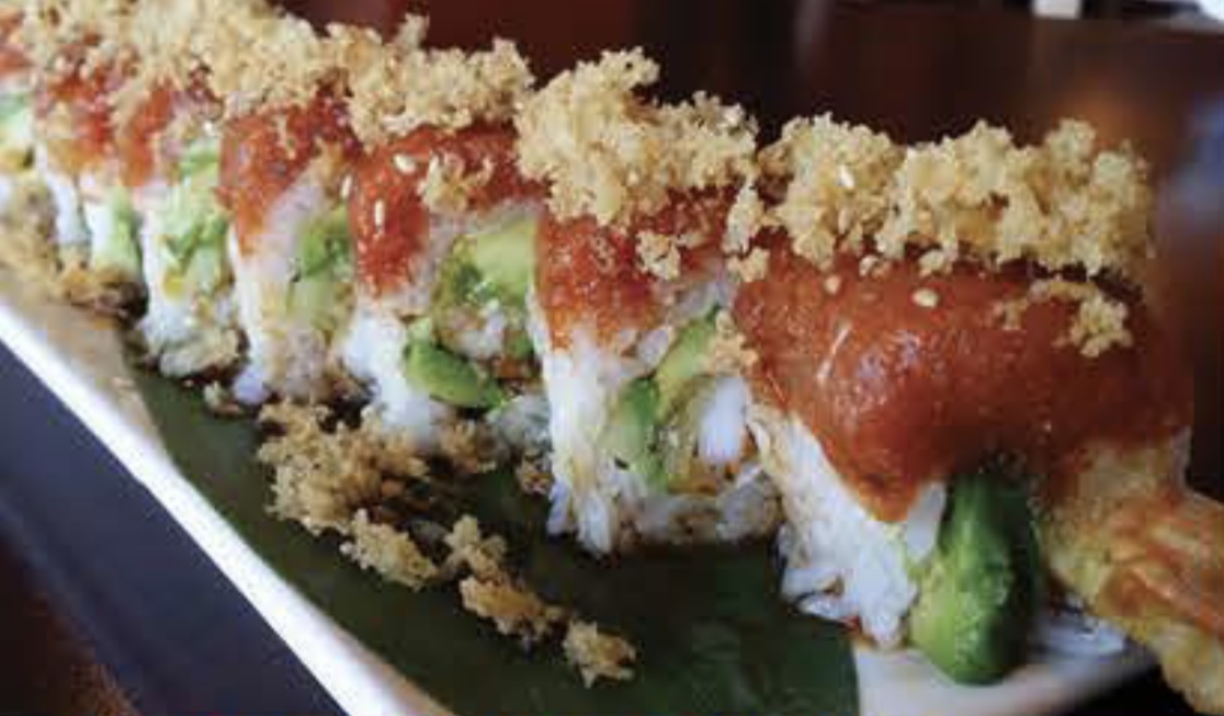 Order Cherry Spice Roll food online from Bad Sushi store, Los Angeles on bringmethat.com