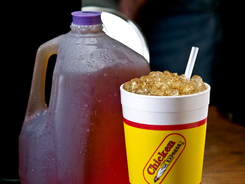 Order Fresh Brewed Iced Tea and Water Bottles food online from Chicken Express store, Abilene on bringmethat.com